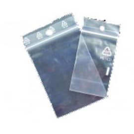 Sachet plastique à fermeture zip Transparent 50µm 60 mm x 80 mm photo du produit