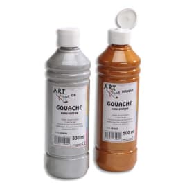 ART PLUS Flacon de 500ml de gouache Or photo du produit