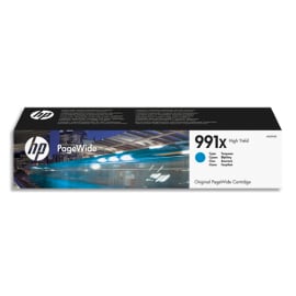 HP Cartouche Jet d'encre Cyan haute capacité 991X M0J90AE photo du produit