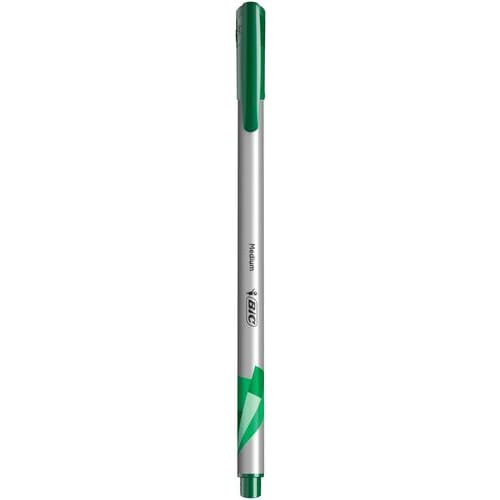 BIC 12 stylos feutre Intensity pointe moyenne 1 mm assortis