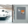 NOBO Tableau d'affichage en feutre Premium Plus - 600 x 450 mm - gris - 1915194 photo du produit Secondaire 3 S