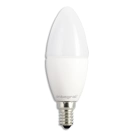 INTEGRAL Ampoule LED Candle Classic E14, 5,5 Watts équivalent 40 Watts, 2700 Kelvin 470 Lumen, opale photo du produit