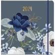 OBERTHUR Agenda GIVERNY, Janvier à Décembre 2024, format 16,5x16,5cm, couverture imprimée quadri Bleu photo du produit