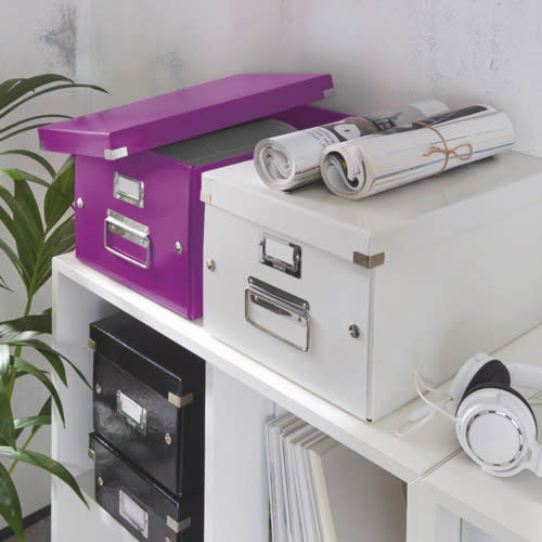 LEITZ Boîte Click & Store WOW, format Médium A4, violet photo du produit Secondaire 3 L