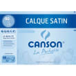 CANSON Pochette de 12 feuilles papier calque satin 90g A4 Ref-17154 photo du produit