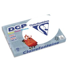 CLAIREFONTAINE Ramette de 250 feuilles papier Blanc DCP copieur, Laser, Jet d'encre couleur 160 gr A3 photo du produit