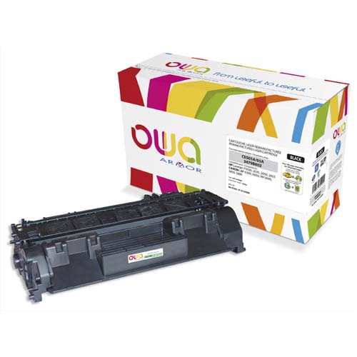 OWA Cartouche Laser compatible Noir CE505A K15120OW photo du produit Principale L