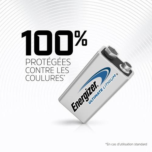 ENERGIZER Pile Ultimate Lithium 9V 6LR61, pack de 1 pile photo du produit Secondaire 3 L