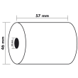 EXACOMPTA Bobine carte bancaire 57 x 46 x 12mm, 24 mètres, papier thermique 1 pli 55g photo du produit Secondaire 2 S