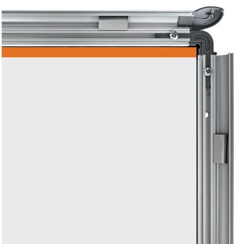 NOBO Vitrine porte-affiche clipsable, aluminium, anti-reflet en PVC, format A2 photo du produit Secondaire 2 L