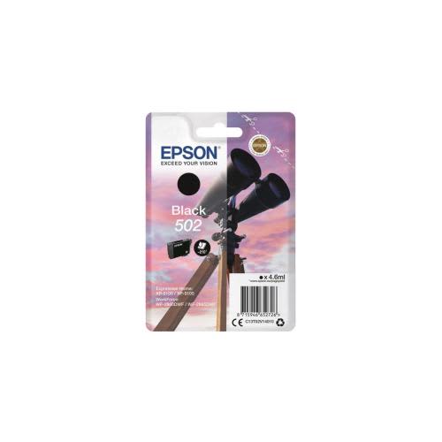 EPSON Cartouche jet d'encre N°502 - Jumelle - Noir- C13T02V14010 photo du produit Principale L