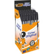 BIC Cristal Original Stylos-Bille Pointe Moyenne (1,0 mm) - Noir photo du produit Secondaire 2 S