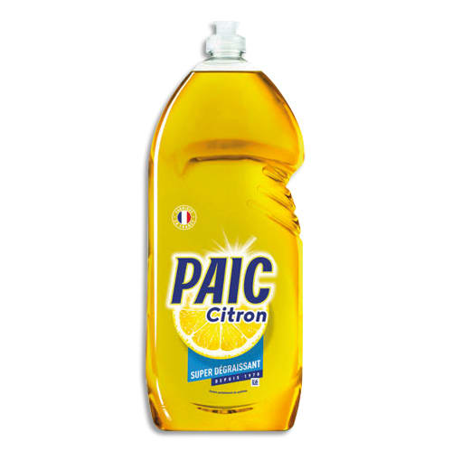 PAIC CITRON Flacon d'1,5 litre de liquide vaisselle parfumé au