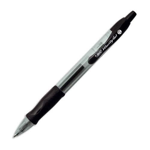 BIC ® lot de 3 stylos encre gel Gel-ocity coloris noir,bleu,rouge 0.5 mm à  prix pas cher