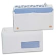 GPV Boîte de 500 enveloppes DL 110x220mm Blanches auto-adhésives fenêtre 45x100 NF & PEFC 90g photo du produit