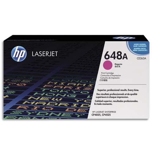 HP Toner Magenta CE263A photo du produit Principale L