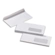 PERGAMY Boîte de 500 enveloppes Blanches 80g DL 110x220 mm fenêtre 35x100 mm auto-adhésives photo du produit