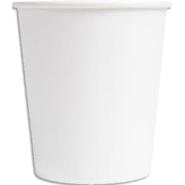 Colis 1000 gobelets carton 25 cl blancs pour le chaud et froid 2385020GOB photo du produit