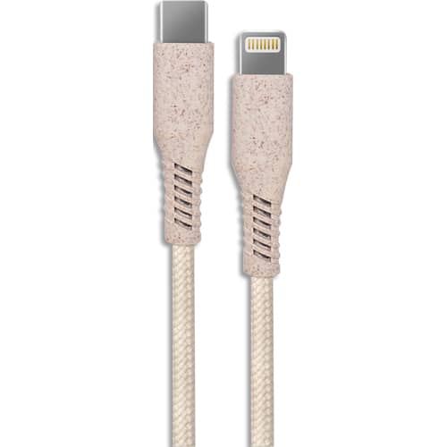 APM Eco-câble, USB-C / lightning, 1m photo du produit Principale L