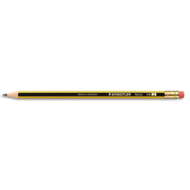 STAEDTLER Crayon graphite Gomme HB Noris 122 photo du produit