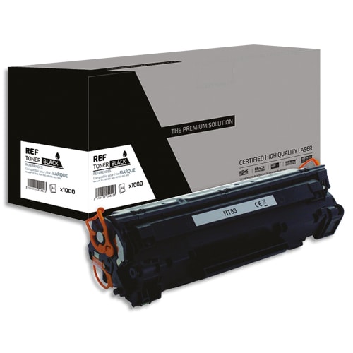 PSN Cartouche compatible laser noir HP CF283A, L1-HT83 photo du produit Principale L