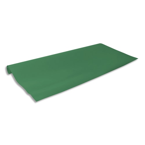 CLAIREFONTAINE Rouleau papier kraft couleur vergé 65g format 3x0,70m, coloris Vert photo du produit Principale L