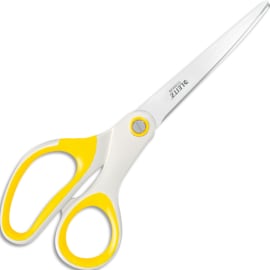 LEITZ Ciseaux WOW revêtement titane, 205mm - Jaune - 53192116 photo du produit