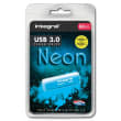 INTEGRAL Clé USB 3.0 Neon 64Go Bleue INFD64GBNEONB3.0 photo du produit