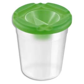 WONDAY Pot anti-verse en plastique transparent avec bouchon de fermeture photo du produit