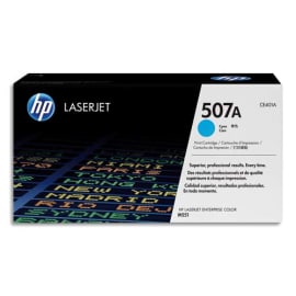 HP Cartouche Laser Cyan 507A CE401A photo du produit