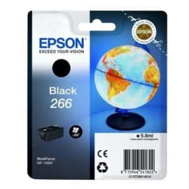 EPSON Cartouche Jet d'Encre DURABrite Ultra Noir ''Globe'' 266 (T2661) - C13T26614010 photo du produit