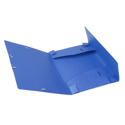 EXACOMPTA Boîte de classement dos 2,5 cm, en carte lustrée 5/10e coloris Bleu photo du produit Secondaire 2 L