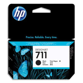 HP Cartouche d'encre Noir 711 CZ129A photo du produit