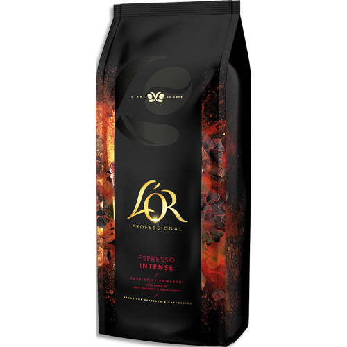 L'OR Paquet d'1Kg de café en grains espresso Intense photo du produit Principale L