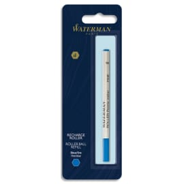 PARKER Recharge pour Stylo Roller pointe fine encre Bleue. En blister. photo du produit