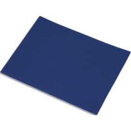 FABRIANO Lot de 5 feuilles de carton ondulé 328g, dimensions 50 x 70 cm, coloris bleu photo du produit