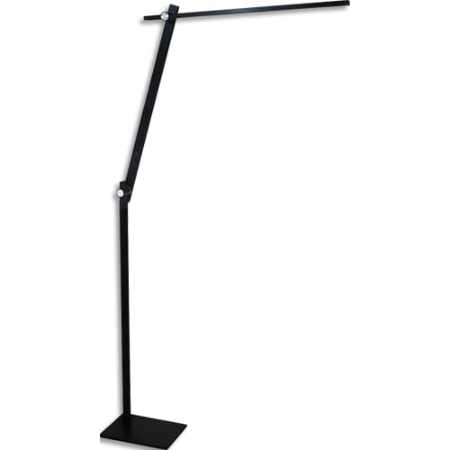 UNILUX Lampadaire Lumilight Variat° intensité et température. 25 000h,640Lm,3 000 à 6 000K. H175 cm Noir photo du produit Principale L