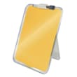 LEITZ Cosy Chevalet de bureau en verre, 216x30x297 mm, jaune, 39470019 photo du produit