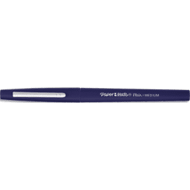 PAPERMATE Stylo feutre Flair Original, pointe M Trait 0,7 mm Bleu Marine photo du produit