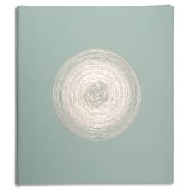 EXACOMPTA Album photos livre ELLIPSE. Capacité 300 photos, pages Blanches. 29x32 cm, coloris Vert photo du produit