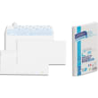 GPV Bloc de 25 enveloppes auto-adh&eacute;sives 90g blanches pr&eacute;cas&eacute;es format 110x220 mm r&eacute;f&eacute;rence 6613 photo du produit