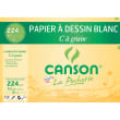 CANSON Pochette de 10 feuilles de papier dessin C A GRAIN 224g A3 Ref-27115 photo du produit