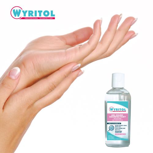 WYRITOL Flacon 100 ml Gel hydro-alcoolique pour les mains sans parfum photo du produit Secondaire 2 L