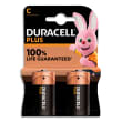 DURACELL Piles alcalines C Plus 100%, 1,5V LR14 MN1400, lot de 2 piles photo du produit