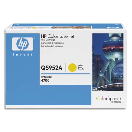 HP Cartouche Laser Jaune Q5952A photo du produit Principale L