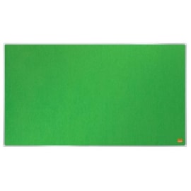 NOBO Tableau d'affichage Widescreen en feutre Impression Pro - 890 x 500 mm - vert - 1915425 photo du produit