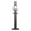 TORK Stand pour Distributeurs Gels hydro-alcoolique et mouchoirs en aluminium Noir L45,9xH167,7xP19,5 cm photo du produit