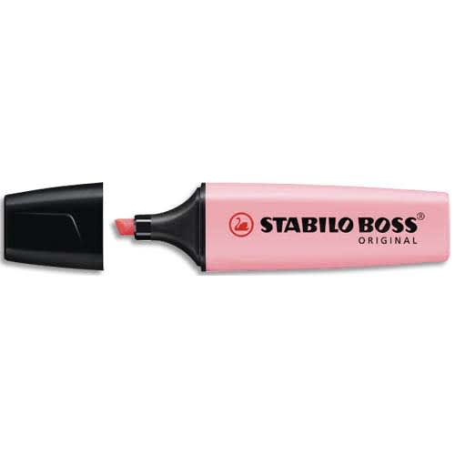 3 X STABILO Boss Original Pastel Surligneur Marqueurs - Rose, Pêche, Et  Jaune 5056225218572