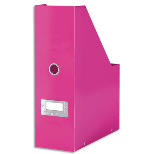 LEITZ Porte-revues Click & Store WOW, 103 x 330 x 253, rose photo du produit