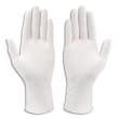 Gants en latex non poudrés non stériles, ambidextres. Bout du doigt texturé. Couleur Blanc. Taille XL photo du produit